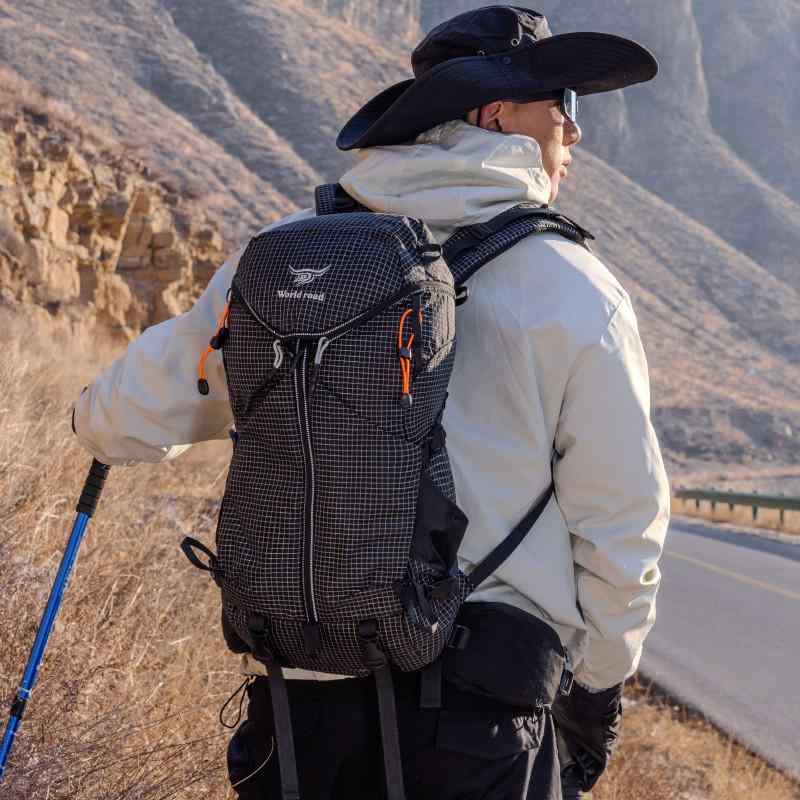 バックパック メンズ レディース リュック 登山用 鞄 大容量 防水 耐磨耗 アウトドア ハイキング 旅行用 通学 通勤用 軽量 スポーツ バック スポーツバッグ デイパック ザック 丈夫 キャンプ トレッキング 男女兼用 シンプル 無地 機能的 多機能｜SEIYUショップ