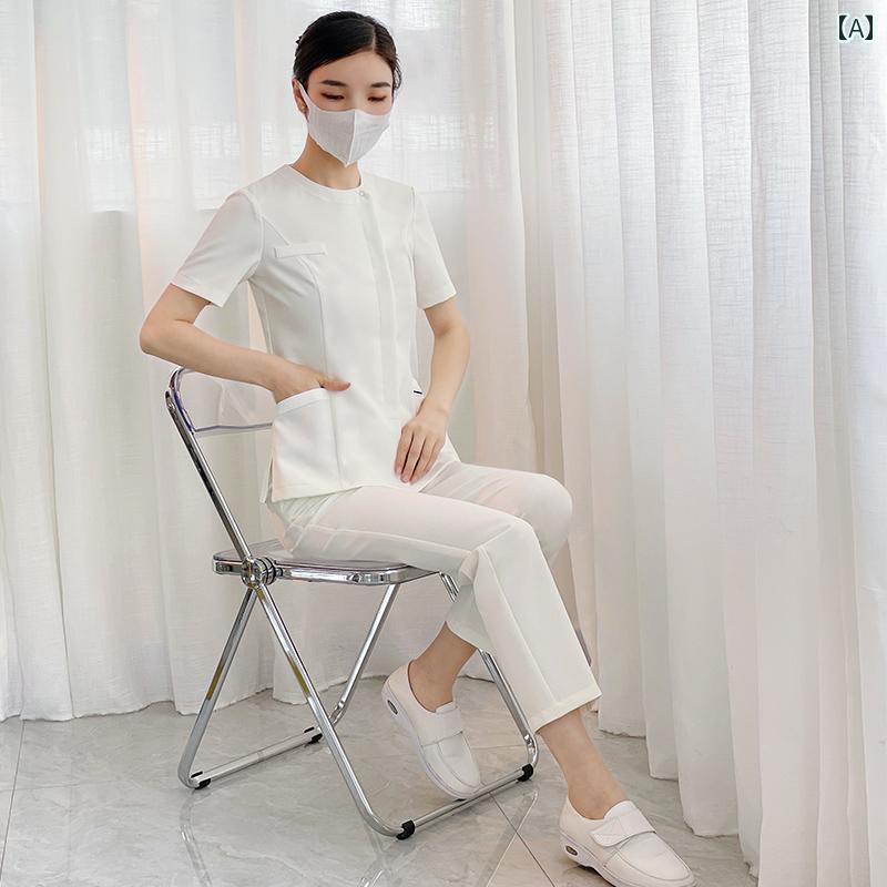 美容院 美容 師 作業 服 女性 韓国 風 美容 室 美容 師 作業 服 入院 センター ナース スーツ 整形 外科 病院 看護 師 制服 手術 着