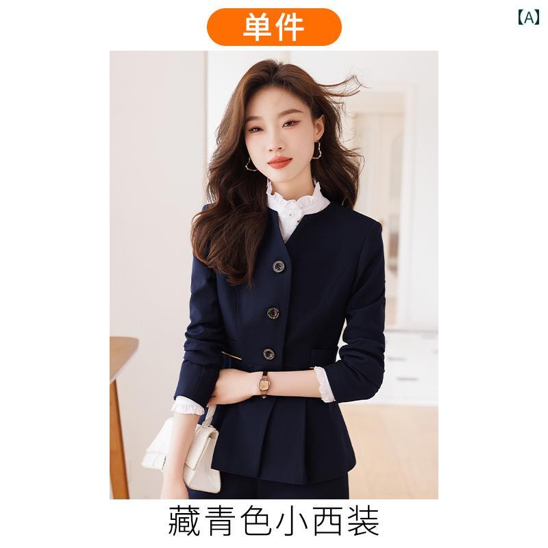 美容院 美容 師 作業 服 女性 プロフェッショナル スーツ ベスト スーツ レディース 春と 秋 高級 ホテル フロント 受付 作業 服 美容院 健康 センター 作業 服