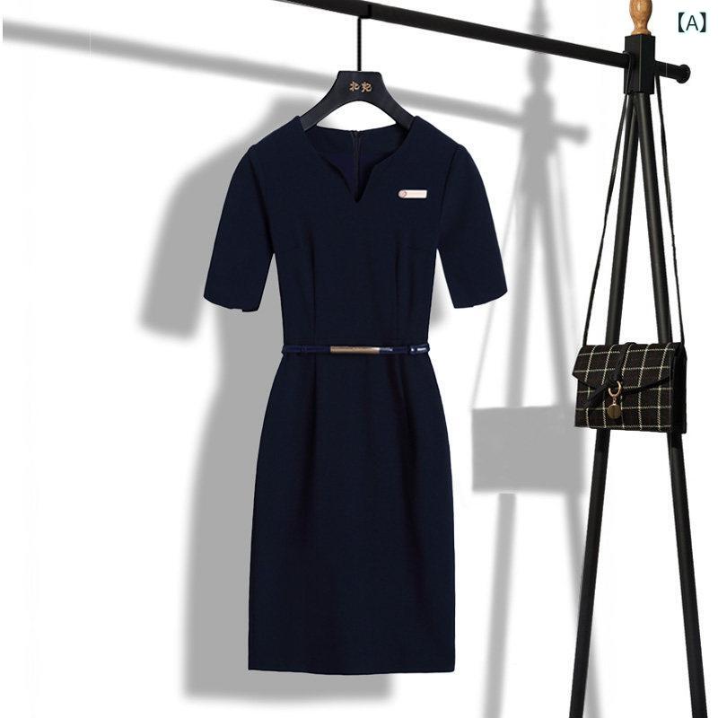 美容院 美容 師 作業 服 レディース 女性用 宝石 店 作業 服、 高級 プロフェッショナル ドレス、 金物 店の 販売 員、 フロント 受付 係、 作業 服、 美容 師の 服