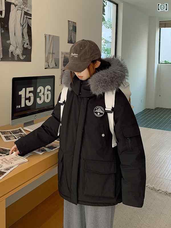 落ち込む上衣 レディース 生あたたかい 落ち込む上衣 レディース 生あたたかい 細工物御召しもの つけ加える フリース 色つや パーカー 綿織物上衣 レディース 2025年 冬 新作 朦々たる 韓国 風 キルティング上衣 朦々たる 厚地の外套