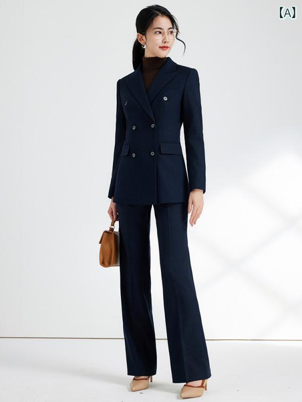 女性用カジュアルスーツ 女性用 高級 スーツ スーツ. 秋冬 プロ フォーマルウェア. 大学生 面接 スーツ. 職場 通勤 作業着｜SEIYUショップ 9,293円