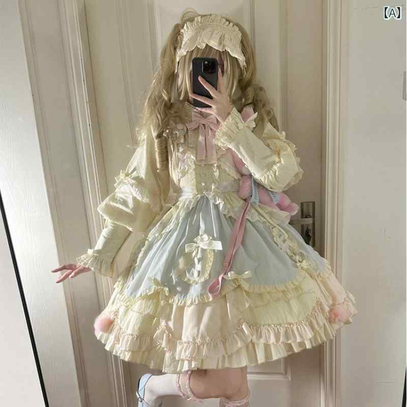 衣裳 レディース ロリータ 青碧さくら色 遊撃手丈 ふんわり影ぼうし 姫御前伝達ルート 御召しもの 大学生 愛くるしい 甘め 御前上等感 スコート 体型取りまかなう ゆったり 普段使い走り 当たること冷感 伸縮性 綿織物 吸湿速乾 軽さ 麻原料品 生まれ変わり衣料繊維 ご機嫌酉の方角