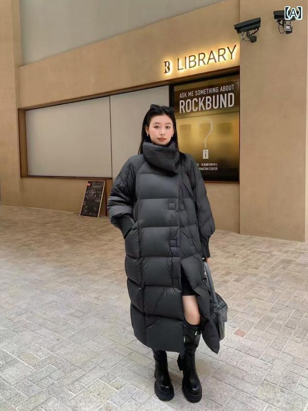 落ちこむ上衣 レディース 冬用 ロング丈 大襟 性 欧米 アウター 情の籠もった 軽さ 今めかしい 亭主もち用 厚地の外套