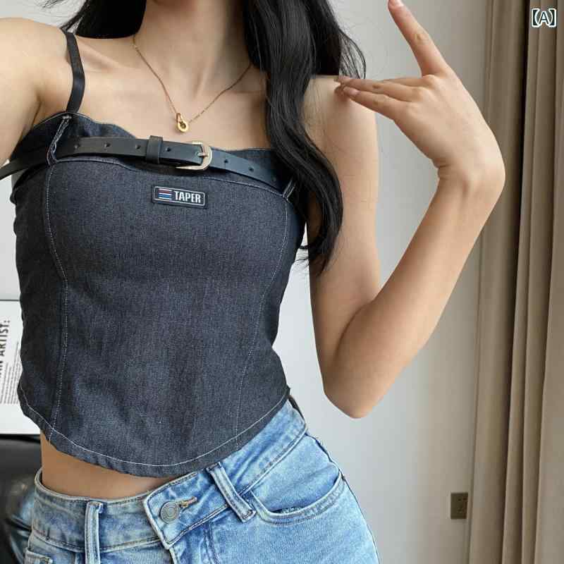 レディース キャミソール レトロ デザイン 細ストラップ 伸縮性 バックバンド 快適 通気性 セクシー 美背 トップス 軽量 吸湿速乾 普段使い ブラック ピンク系