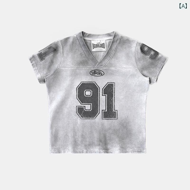 Tシャツ レディース 短袖 Vネック タイダイ加工 ビンテージ 花柄プリント レトロ トップス カジュアル コットン調 ゆったりシルエット 日常使い