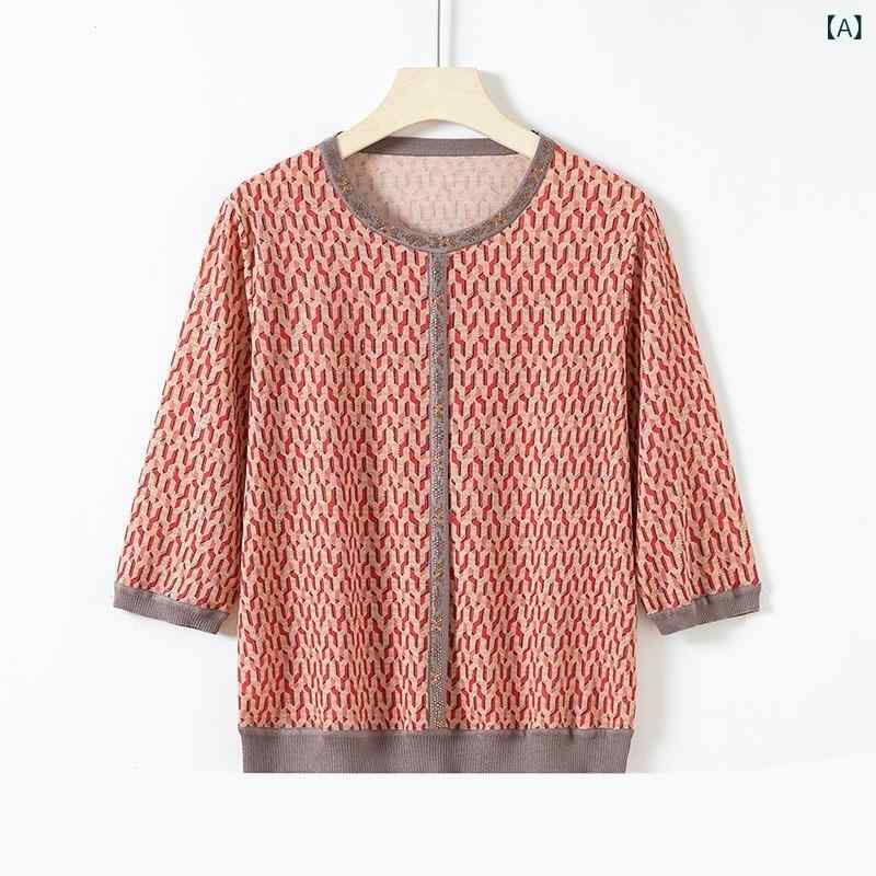 Tシャツ 女性用 七分袖 春秋 トップス おしゃれ スタイリッシュ 普段使い 軽量 綿素材 伸縮性 ベーシック カジュアル