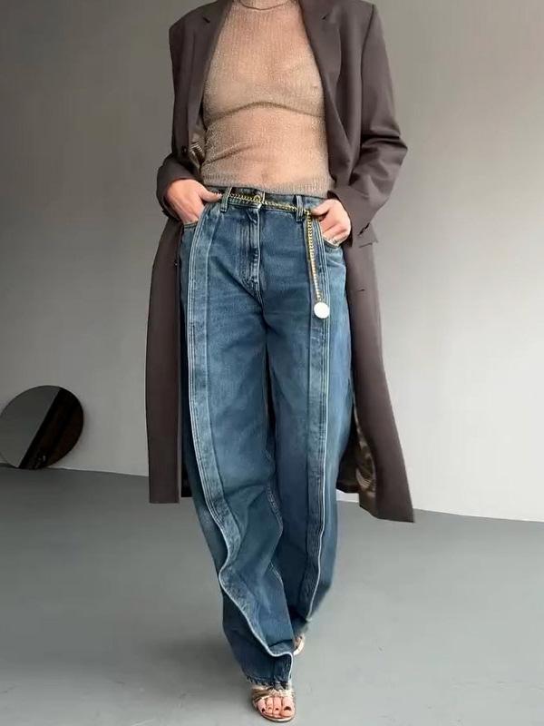 ジーンズズボン下 メンズ レディース デニム ジーパン 広広としたズボン下 サルエルパンツ テーパードパンツ ウォッシュ産業 うつり変わり パッチワーク ヴィンテージ 心地好い 表どおり ボトムス ロングズボン下 ゆったり 今めかしい