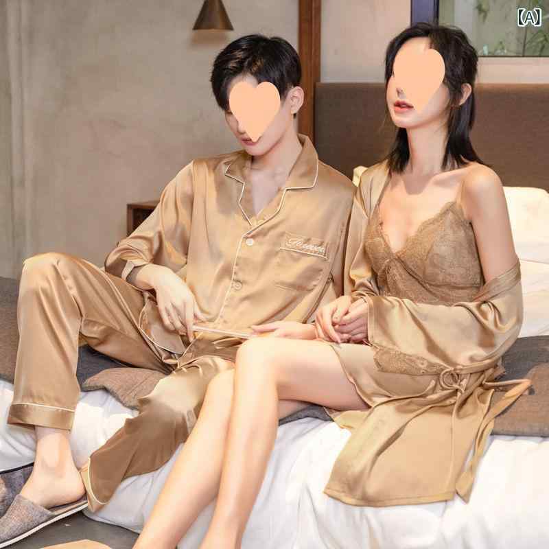 華燭の典 パジャマ 仕掛ける 二人組用 男女兼用 春夏 地絹 繻子 シフォン スピード競技 浴袍 吊り御召しもの 軽さ 好いたらしい 臥し所着 通年相応う