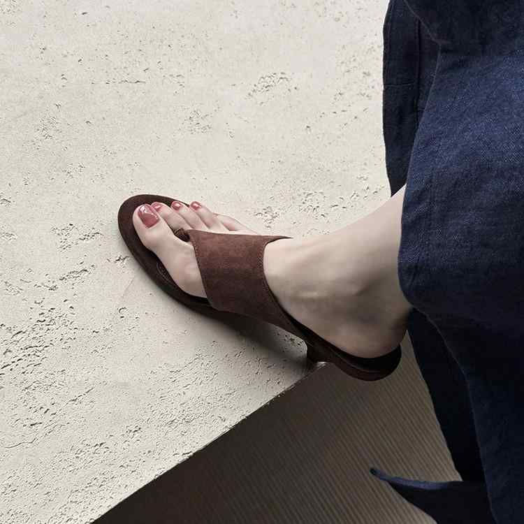 レディース 春夏 細踵 トングサンダル おや指挟み 砂浜サンダル シワ産業 心地よい 普段使い走り ハイヒール か細い 軽さ 吸湿速乾 延性のある原料品