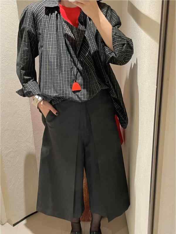 プルオーバー レディース 春夏 緑黒 読み合わせる柄 ゆったり 花の冠yd 通い 執務室 胴締め付き添い人 トップ トップス 広広とした影ぼうし