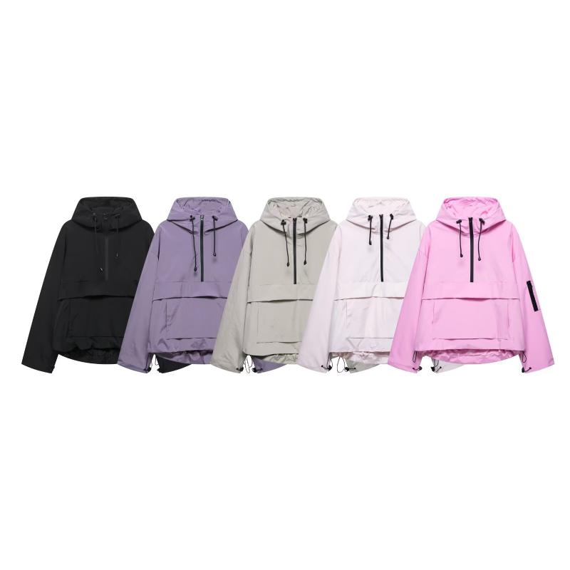 レディース フード付き 防水 防風 防汚 ジャケット アウター 多色 アウトドア 登山用 軽量 伸縮性 ポリエステル素材 通勤 普段使い