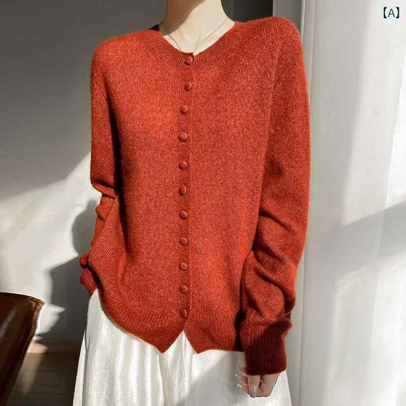 春 ジレー 薄っぺら 編み物 丸首 単色 カシミール 絹地 混 軽さ パステル色の 原料品 お上さん用 トップス 花の冠yd 普段使い