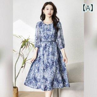 ワンピース レディース 春物 カジュアル ママ服 通勤用 日常使い ゆったり シルエット 軽やか コーディネート 簡単 スタイリッシュ 柔らかい 素材 コットン 混