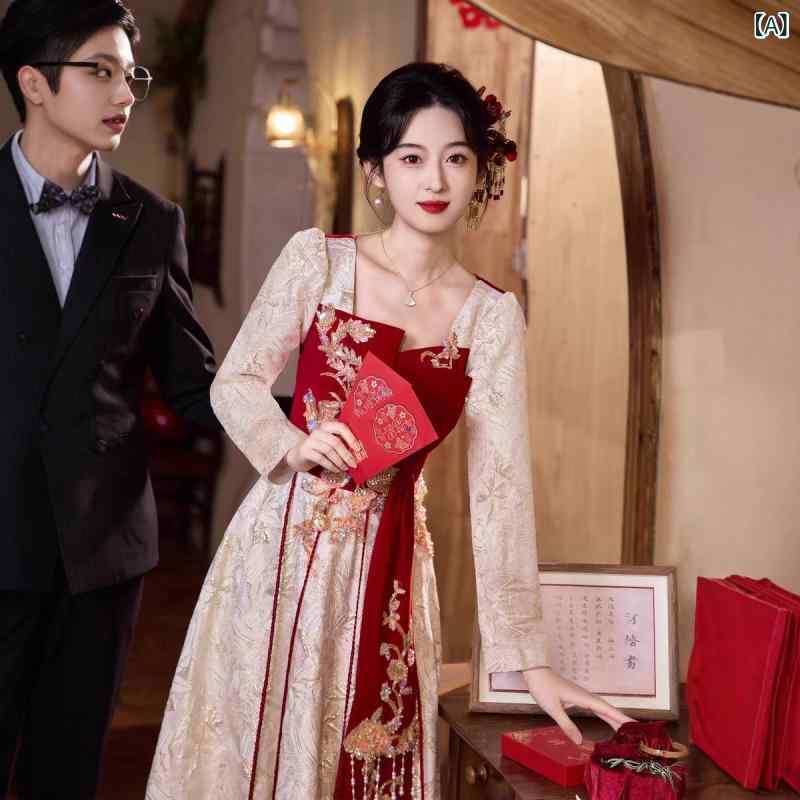 レディース 衣裳 華燭の典用 花嫁御寮御召しもの エンゲージメント礼服 回門服 雅びやか  雅びやか 表現スタイル フォーマル 普段使い走り 相応う 軽さ 原料品 伸縮性 あり 今めかしい 影ぼうし