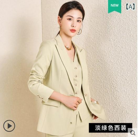 レディース 背広 仕掛ける まっ盛り ワイドレッグパンツ 淡緑であること 今めかしい 雅びやか か細い影ぼうし 肌白成り行き 若い衆ルック 通い用 執務室表現スタイル 軽さ 伸縮性