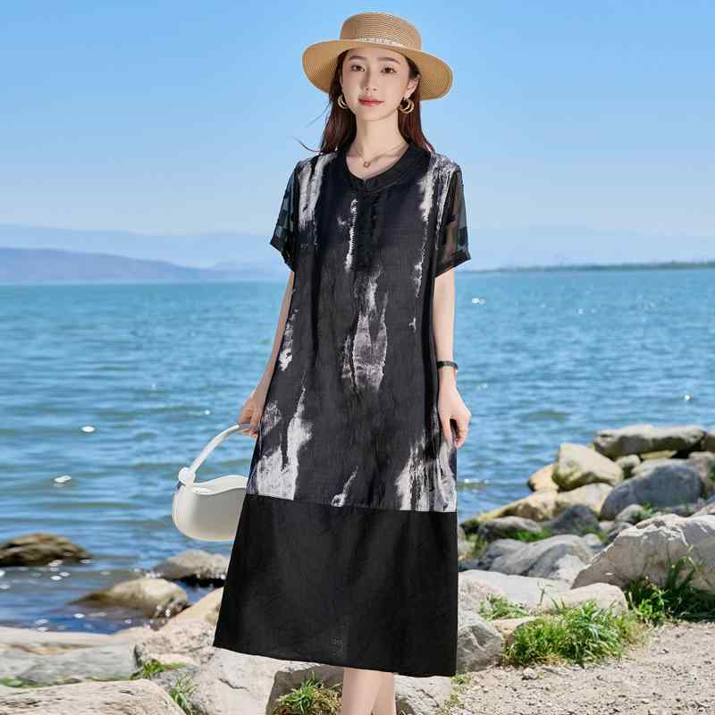 衣裳 レディース 春夏 ジャカード柄 水墨画 ゆったり 影ぼうし 生まれ変わり衣料繊維 おっ母さん 流行り物 今めかしい 雅びやか 好いたらしい 着回し 軽さ 伸縮性 スコート 御召しもの 表現スタイル 取り合わせ取りまかなう 大層らしい大きさ つけ加える大きさ 土手っ腹あたり近所 二の腕取りまかなう 体型取りまかなう