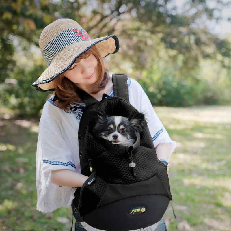 ペットバッグ キャリーバッグ 犬用 猫用 小型犬 鞄 リュック型 通気性 軽量 丈夫 頑丈 お出かけ用 散歩 旅行 公園 通院 避難 災害 避難用 ペット用品 快適 折りたたみ 持ち運び便利 安定感 メッシュ素材 飛び出し防止リード付き 収納ポケット付き|SEIYUショップ
