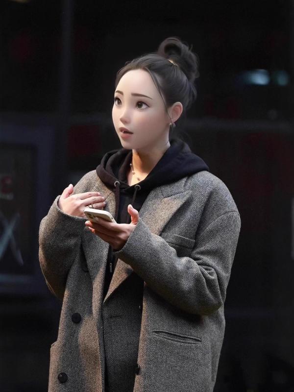 コート レディース ウールコート アウター 上着 ロングコート ロング丈 ミドル丈 ウール 羊毛 混紡 ヘリンボーン柄 ダブルフェイス リバーシブル ゆったり ビッグシルエット オーバーサイズ 体型カバー 着痩せ 細見え お腹周りカバー 二の腕カバー 高｜SEIYUショップ 13,391円