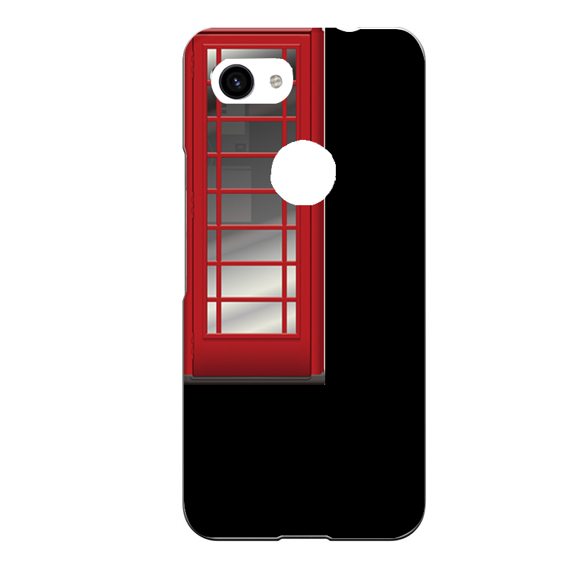 楽天市場 Google Pixel 3a専用 赤 レッド Telephone ボックス 公衆電話 イラスト ガーリー 電話box セカデパ