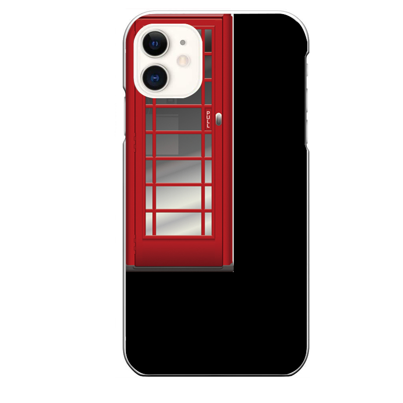 楽天市場 Iphone 11専用 赤 レッド Telephone ボックス 公衆電話 イラスト ガーリー 電話box セカデパ