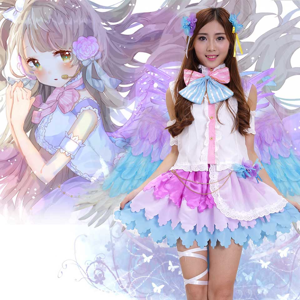 楽天市場 コスプレ Lovelive 南ことり かわいい ウィッグ付き 楽天市場 コスプレ Lovelive 南ことり かわいい ウィッグ付き