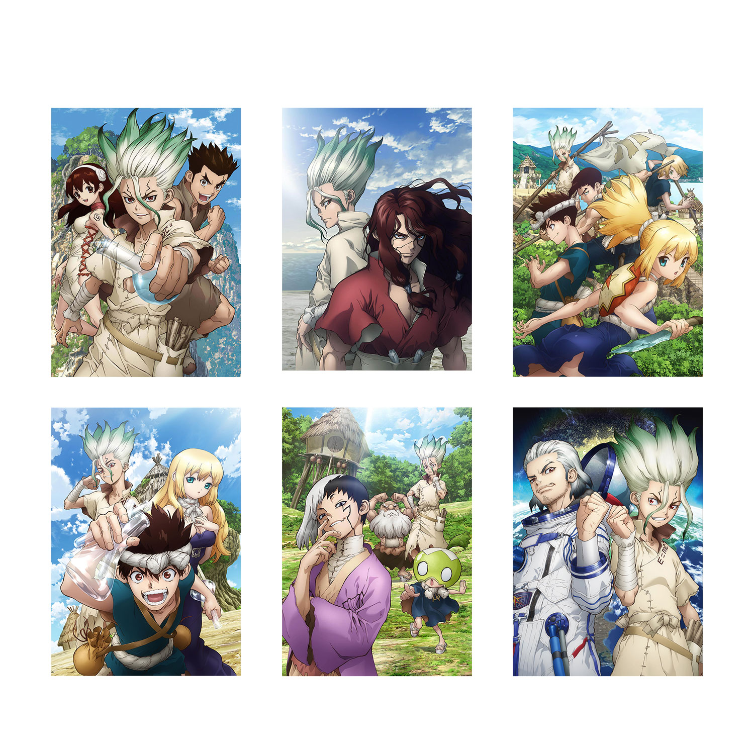Dr.STONE ドクターストーン Vol.1-6 DVD セット｜脳トレ生活