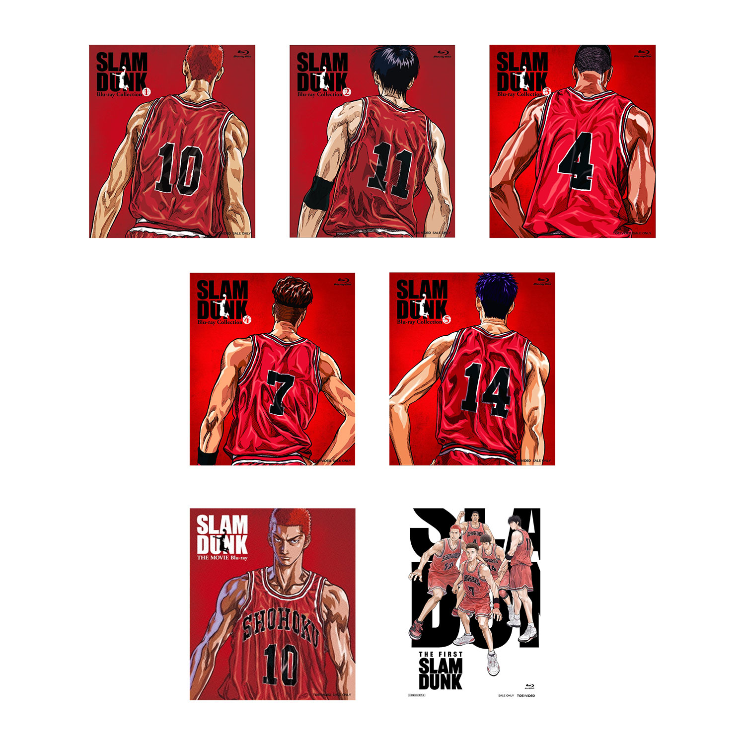 楽天市場】スラムダンク（SLAM DUNK） DVD全巻セット（Vol．1～Vol