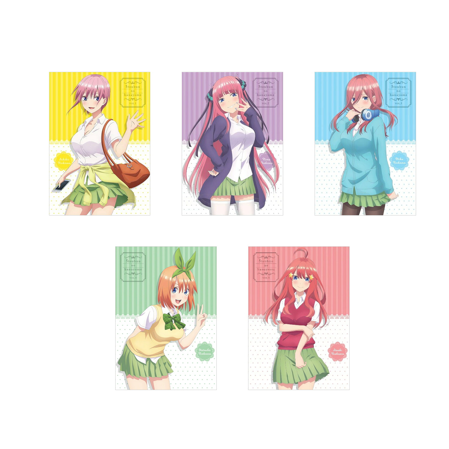 五等分の花嫁 DVD 1-5巻 セット｜脳トレ生活