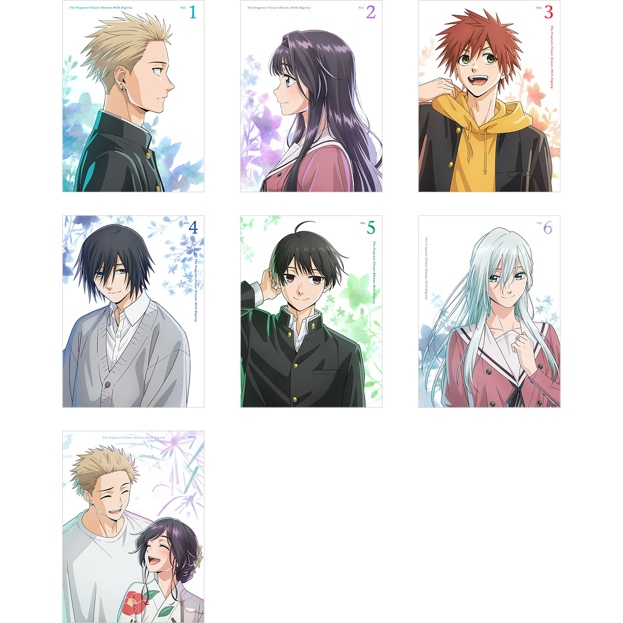 薫る花は凛と咲く Blu-ray 1-7巻セット
