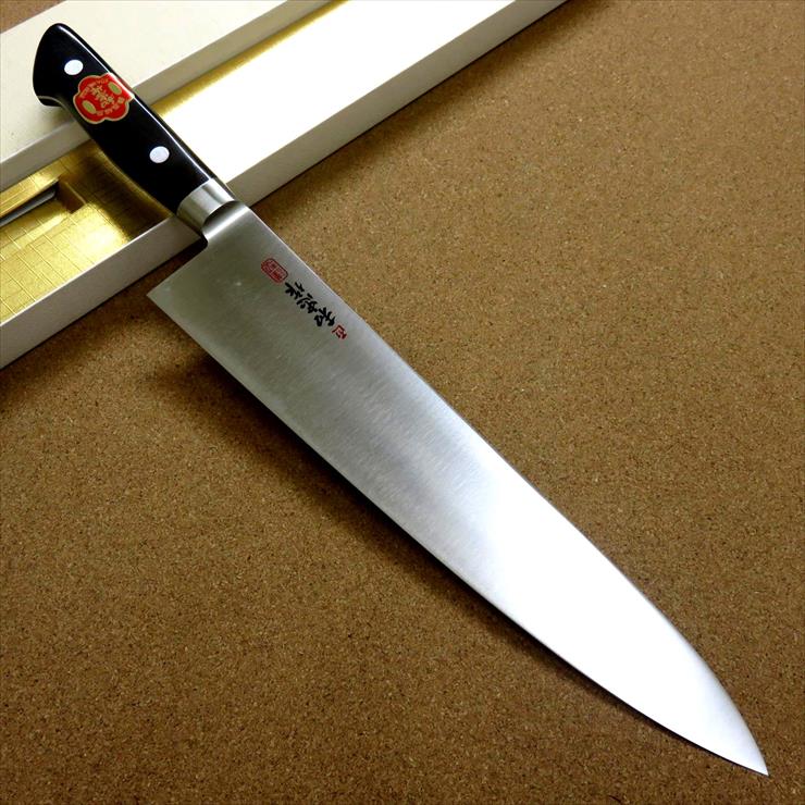 楽天市場】関の刃物 筋引き包丁 24cm (240mm) 正広 本焼 MV鋼
