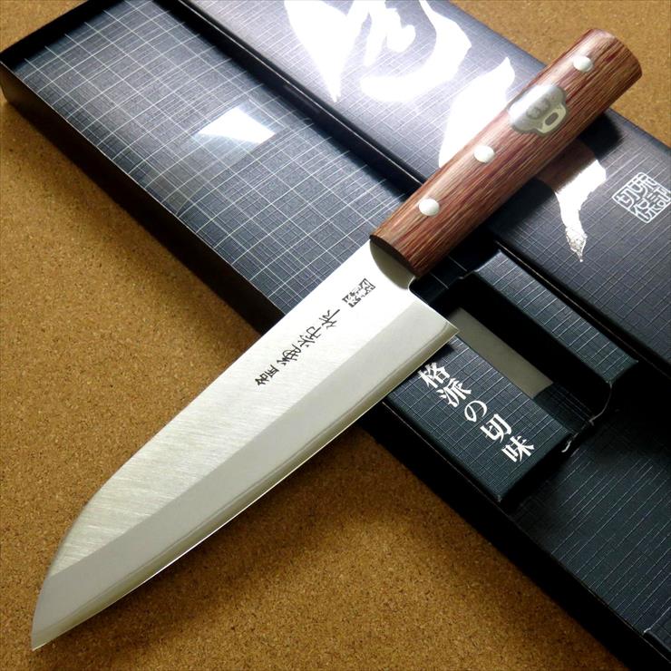 楽天市場】関の刃物 三徳包丁 16.5cm (165mm) 貝印 関孫六 ダマスカス