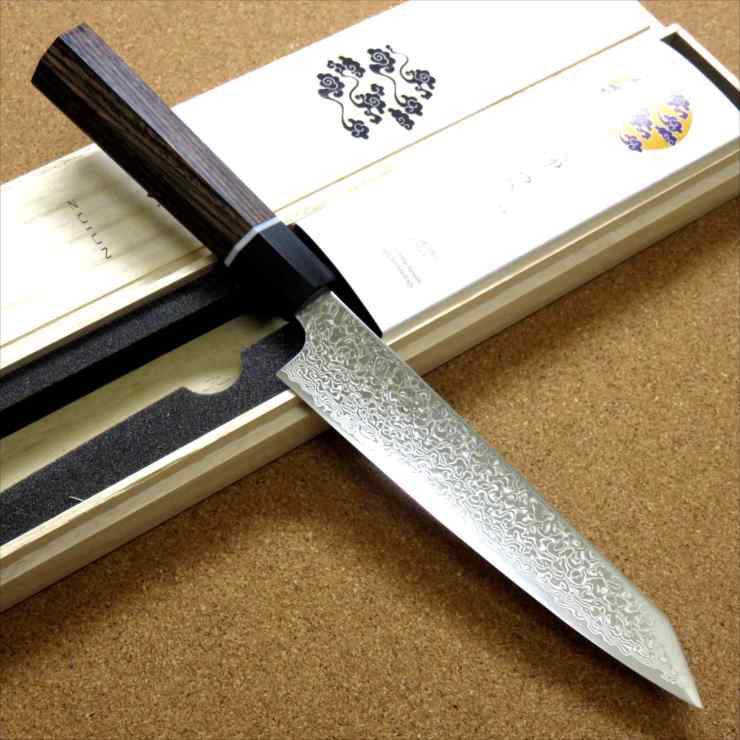 楽天市場】関兼次 瑞雲 特製切付包丁 ペティナイフ 150mm 両刃 9302