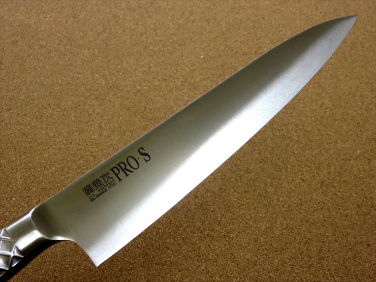 SEKI KANETSUGU PRO-S 5005 Kitchen Gyuto Chef's Knife 210mm 8.3" Stainless Handle - Picture 5 of 11