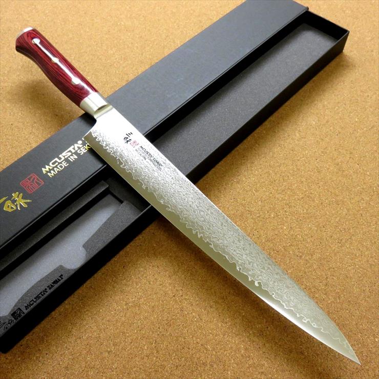 楽天市場】関の刃物 筋引包丁 27cm (270mm) MCUSTA ZANMAI 三昧