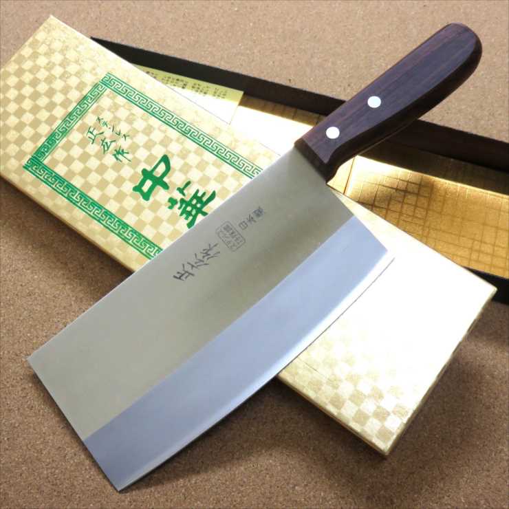 関の刃物 中華包丁 175mm 正広 角小型 薄口 本割込三合鋼 中華料理 万能 関の刃物 中華包丁 175mm 正広 角小型 薄口 本割込三合鋼