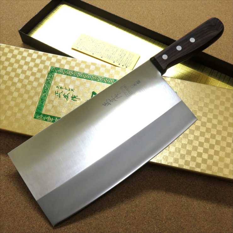 楽天市場】一角別作 ローズ柄 文化型 中華包丁 555RC 包丁【中華包丁