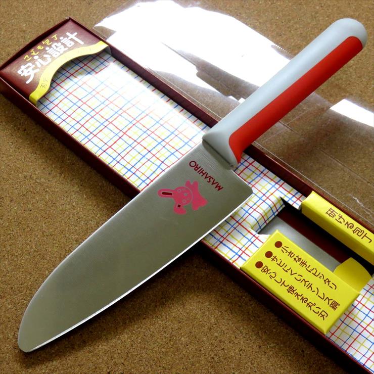 贅沢屋の 正広 マサヒロ こども包丁 くま 高学年向き 右きき用 24346 子供 包丁 日本製 子ども包丁 キッズナイフ プレゼント こども包丁 子ども用包丁