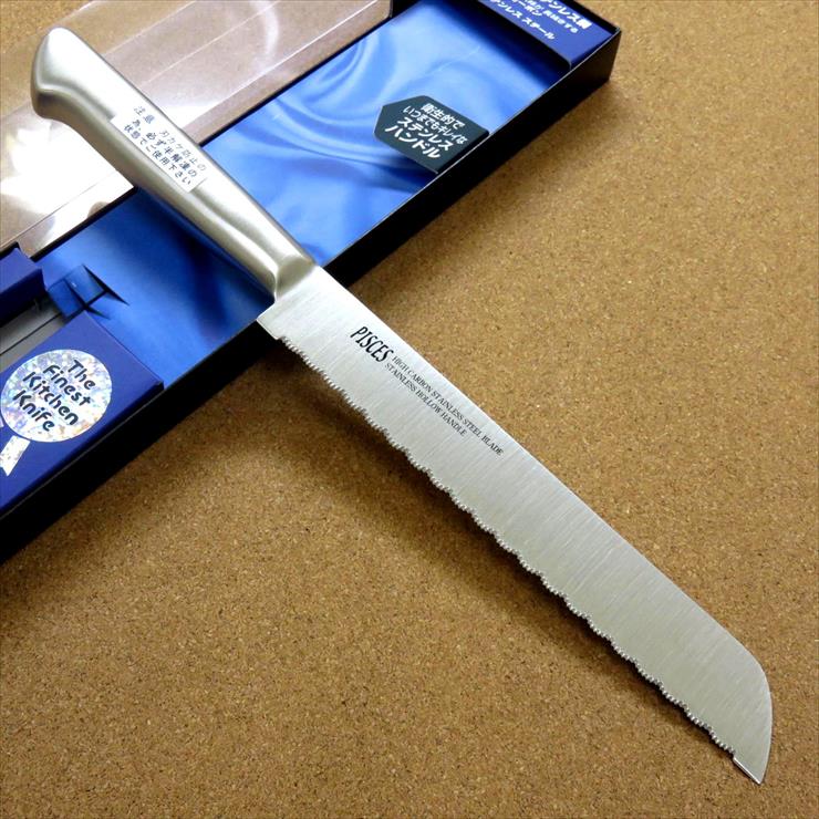 楽天市場】関の刃物 パン切り包丁 20.5cm (205mm) Fujimi 420J2