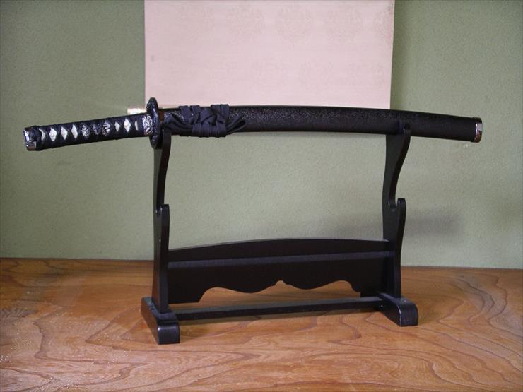 関の美術刀剣 黒石目 大刀 小刀(脇差) 2本セット 模造刀 模擬刀 日本製
