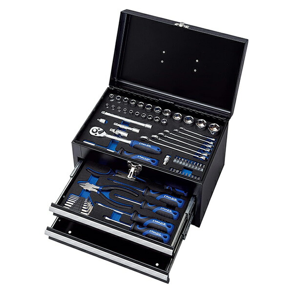 楽天市場】アルミツールセット 工具セット 80点 軽量 ツールボックス