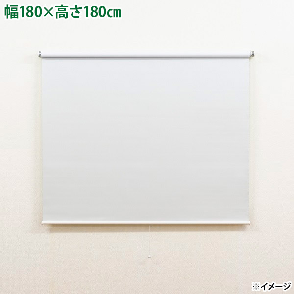 【直送】【日時指定不可】フルネス 強力つっぱりロールスクリーン L2990 遮光オフホワイト【北海道・沖縄・離島配送不可】|セキチュー店