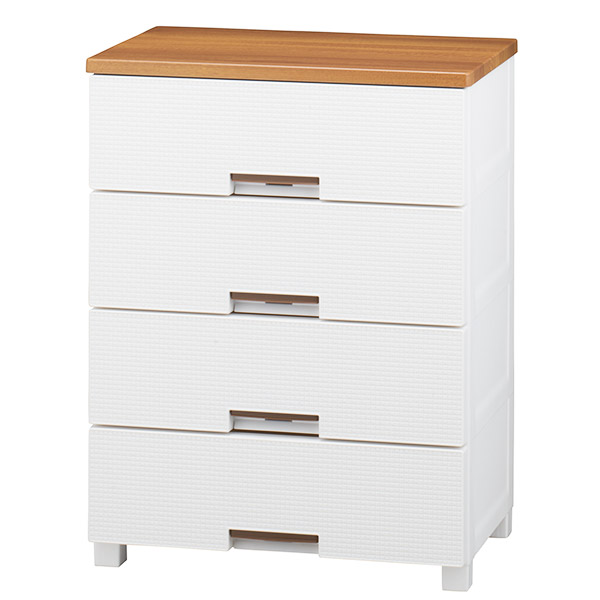 ②フィッツプラス プレミアム 5段 セラミックホワイト FP5505 天馬 天馬 収納ケース 衣装ケース チェスト フィッツプラス プレミアム