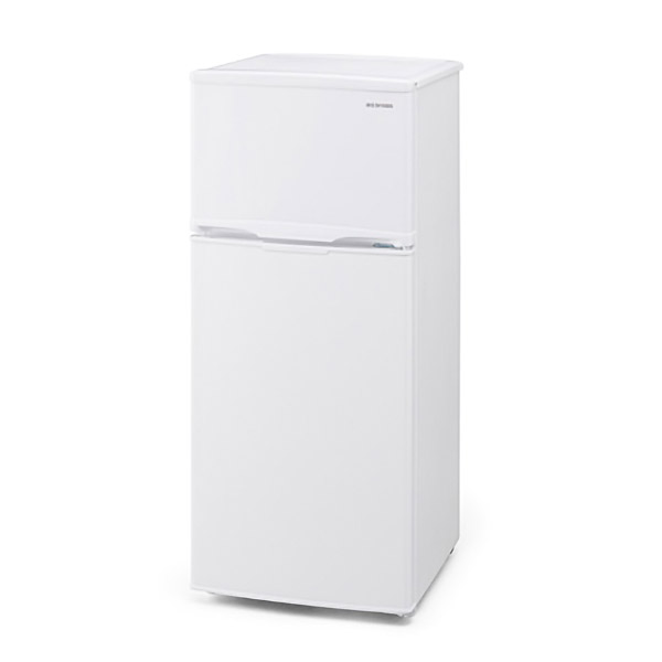 【直送】【日時指定不可】アイリスオーヤマ 冷凍冷蔵庫 118L IRSD-12B-W ホワイト 前開き【沖縄・離島配送不可】|セキチュー店