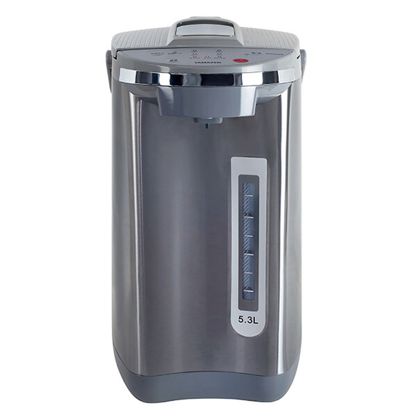 【即日さし出し】山善 YAMAZEN 電動ポット 5.3L パソコン式 YPA-M530(H) 大電気容量 明かりポット