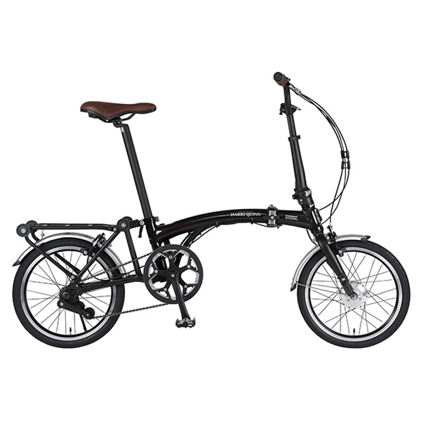 【楽天市場】ハリークイン HARRY QUINN PORTABLE E-BIKE AL-FDB160E 16型 ブラック 電動アシスト折畳み自転車  88210-01【沖縄・離島配送不可】 : セキチュー楽天市場店