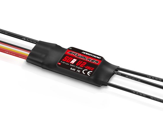 楽天市場】HOBBYWING SKYWALKER 100A V2 BEC内蔵 7A/5V【ホビー