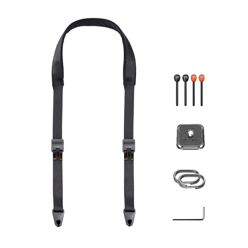 楽天市場】PGYTECH カメラショルダーストラップ(ダークブルー)【ピー