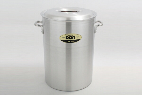 楽天市場】/入荷待ち/ アカオ DON 硬質アルミ寸胴鍋 30cm 【プロ