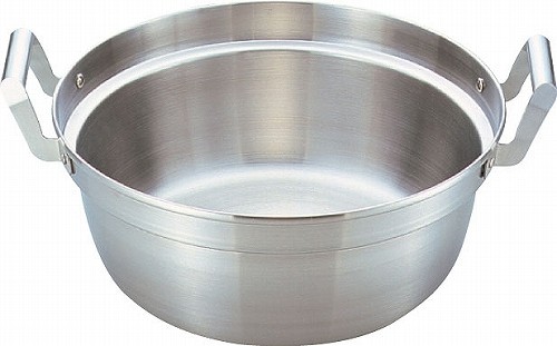 アカオ ＤＯＮ ロイヤルステンレス三層鋼和鍋（料理鍋） 30cm【プロ仕様、業務用鍋 ロイヤルDONシリーズ】IH製品200V対応 （フジノス） アカオアルミ